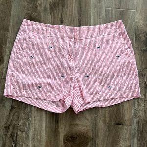 Vineyard Vines seersucker shorts.